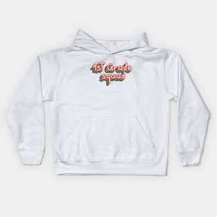 First Grade Squad Kids Hoodie